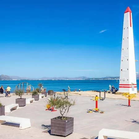 House By The Sea In Picafort With Terrace Hébergement de vacances